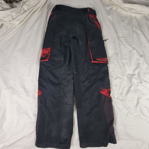 Shift Recon Mens 28 Black Red Recon Riding Pants Motorcycles Motocross Riding - Picture 2 of 7